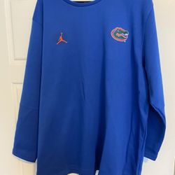 NWT Mens Florida Gators Jordan Royal Blue Sweatshirt Size 2XL Retail $75