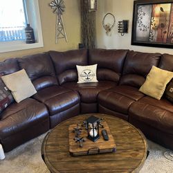 Beautiful Lane* Leather 3 Piece Sectional 
