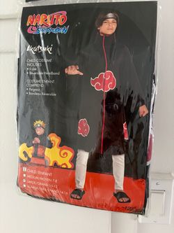 Naruto Shippuden Akatsuki Child Costume Large