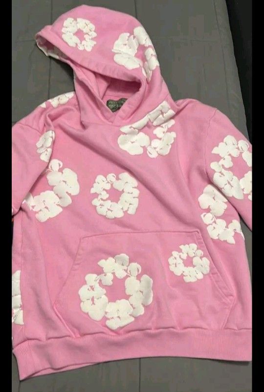Denim Tear Hoodie *PINK*
