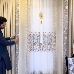 Beautiful Cream Curtains – Excellent Condition 