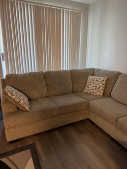 Grey couches