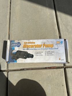Jabsco Macerator pump