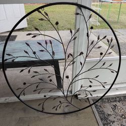 3 foot inside outside metal wall decor, tree of life