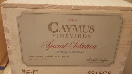 Rare wooden wine crates