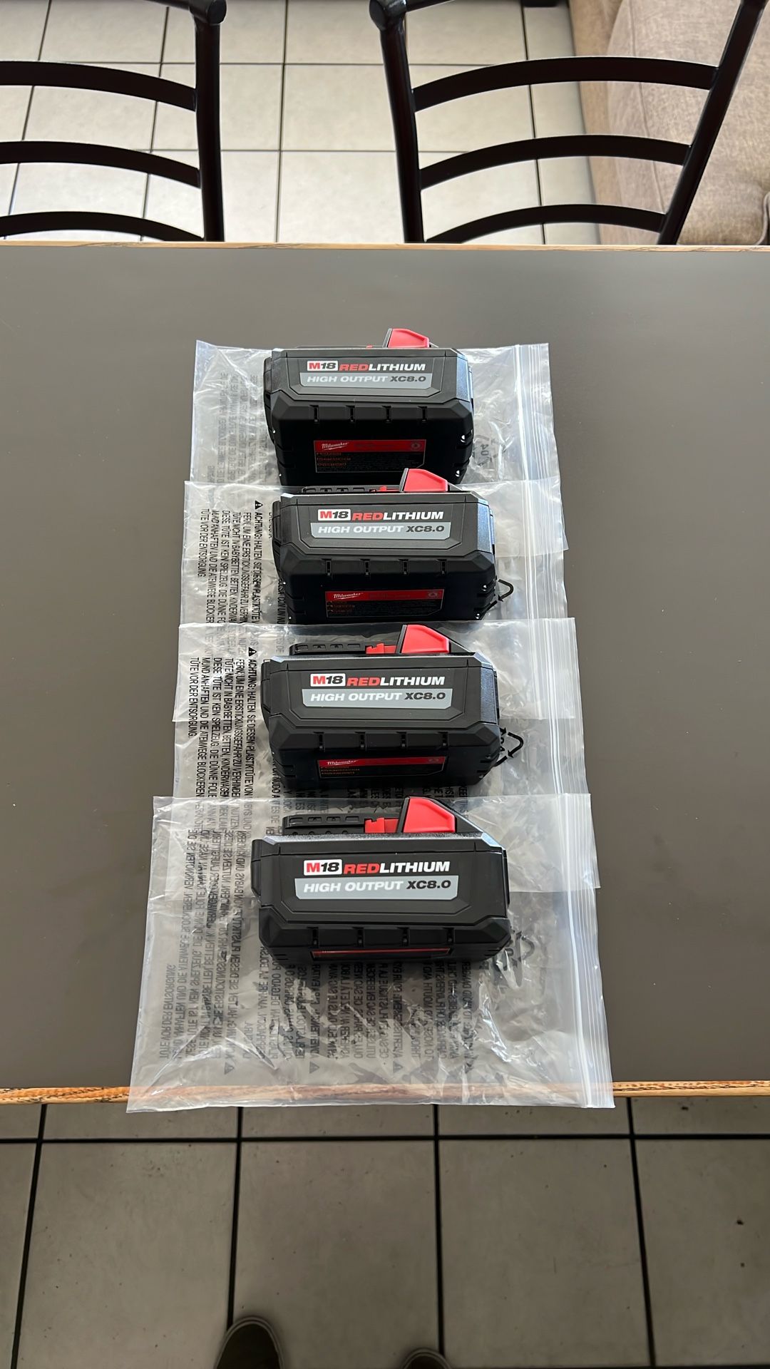 New Milwaukee M18 8.0 Battery