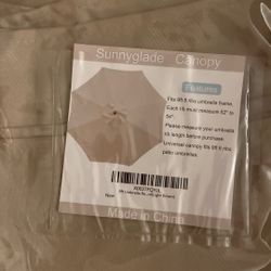 PATIO UMBRELLA CANOPY ONLY