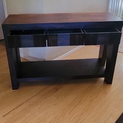 Table With 3 Drawers And Low Shelf