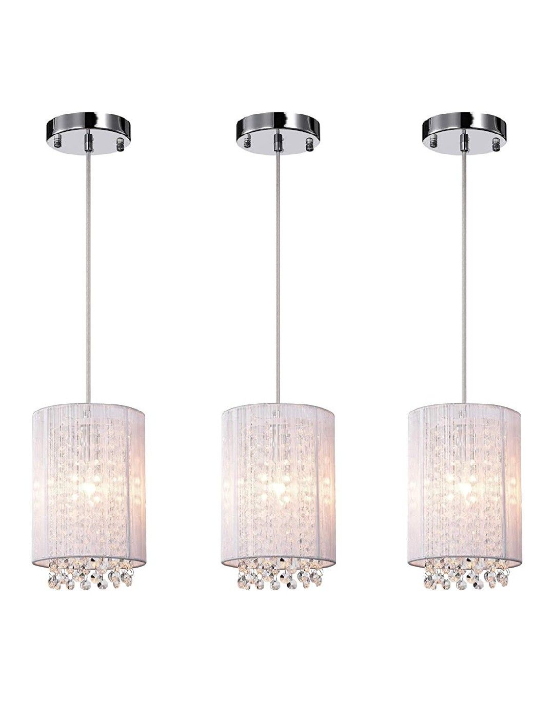 Pendant Lighting white modern chandelier