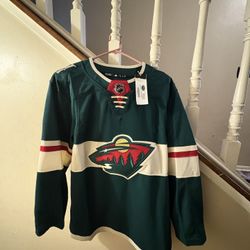 NHL ADIDAS AUTHENTIC JERSEY (WILD)