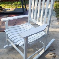 Beautiful White Rocker