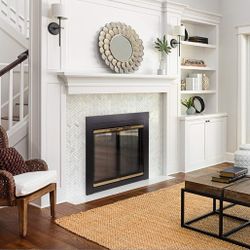 Brand NEW PLEASANT HEARTH TEMPERED GLASS BI-FOLD FIREPLACE DOORS W SCREENS $599 New BNIB Never Used