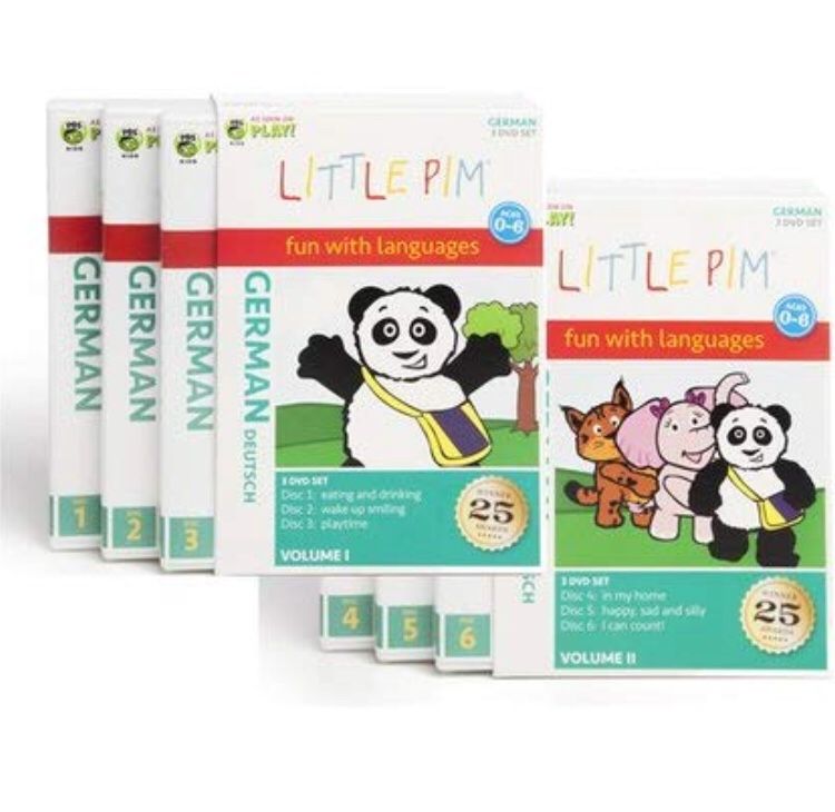 Little Pim: German, Vol. 1 & 2 (DVD set)