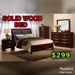 Queen bed‼️ 707 park Ave Cranston ri