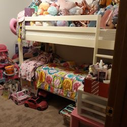 White Bunk Beds