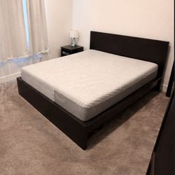 Ikea MALM Queen bed frame  - $80