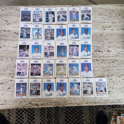 1987 LAPD L.A. Dodgers Baseball Cards