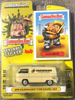2024 Greenlight Garbage Pail Kids Series 6, 1979 Volkswagen Type 2 Panel Van
