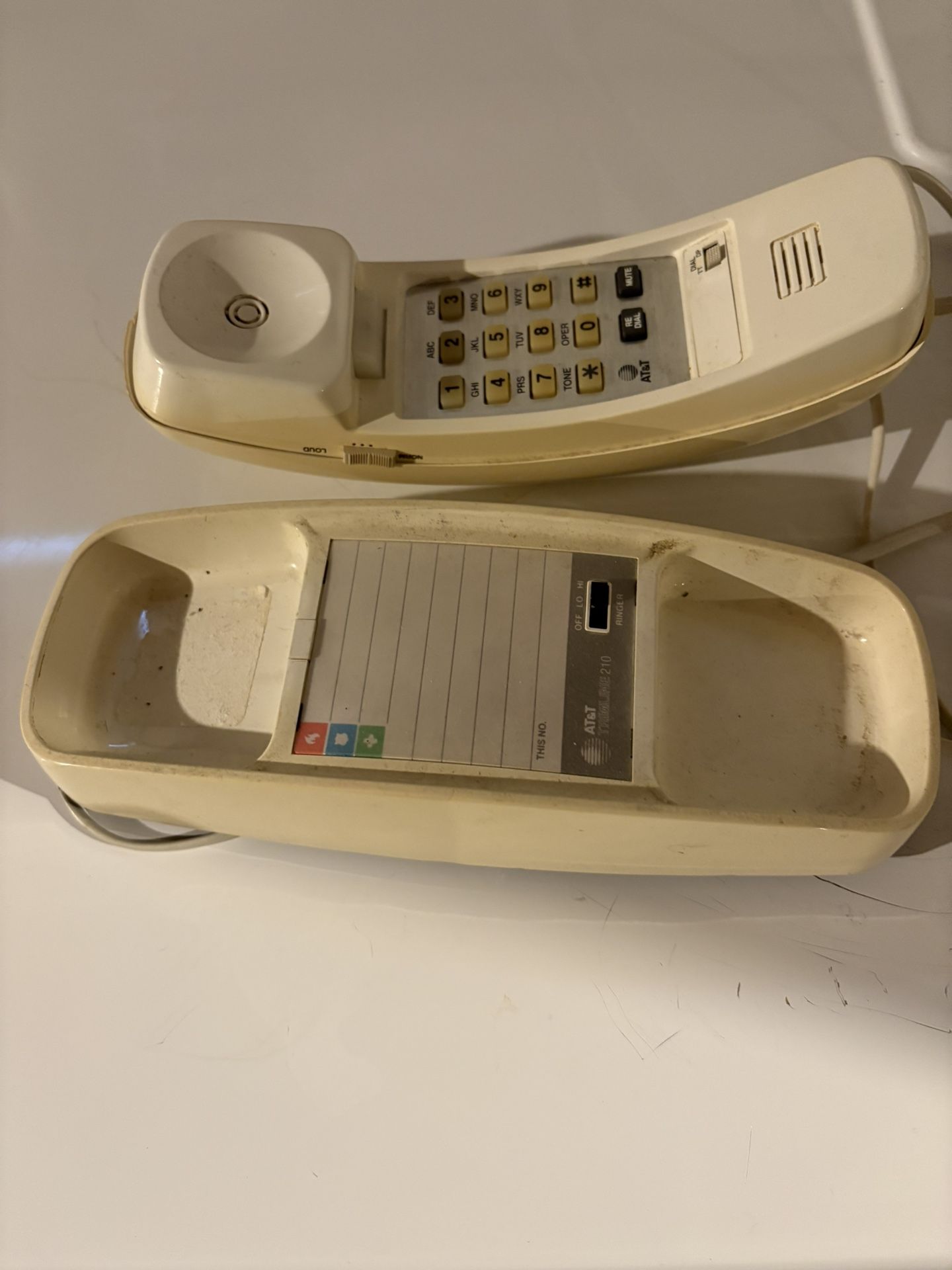 Slimline Push button Phone