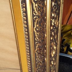 Gold Vintage Frame  31" X  43".measurements 