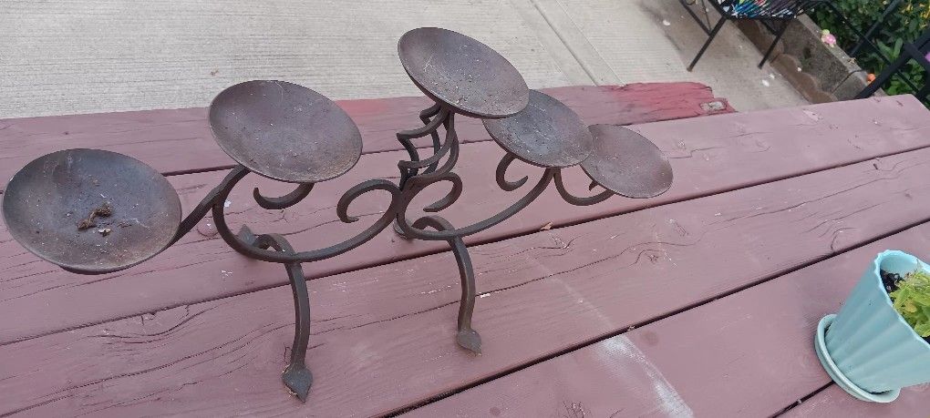 Metal Candle Holder