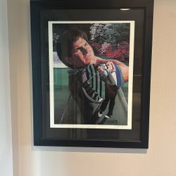 Professionally Framed Picture Of Fred Couples