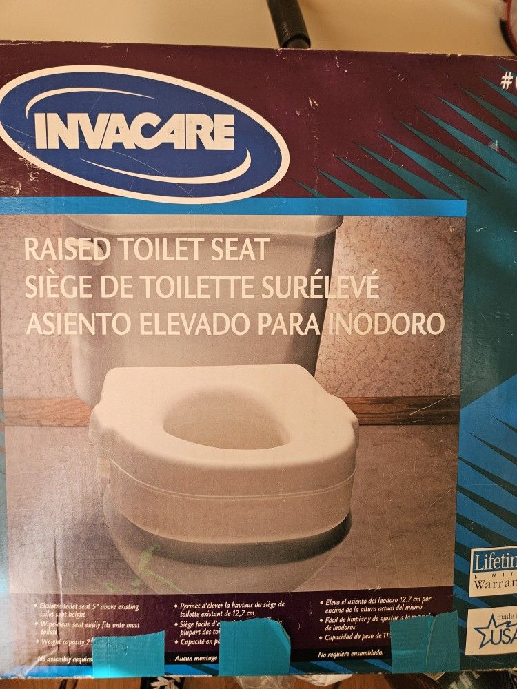 Raised Toilet Seat