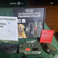 Dog Shock Collar with Remote – 3300ft Range, Waterproof & Rechargeable, Adjustable Beep, Shock, Vibration & Ultrasonic Modes, Dog Training Collar for 