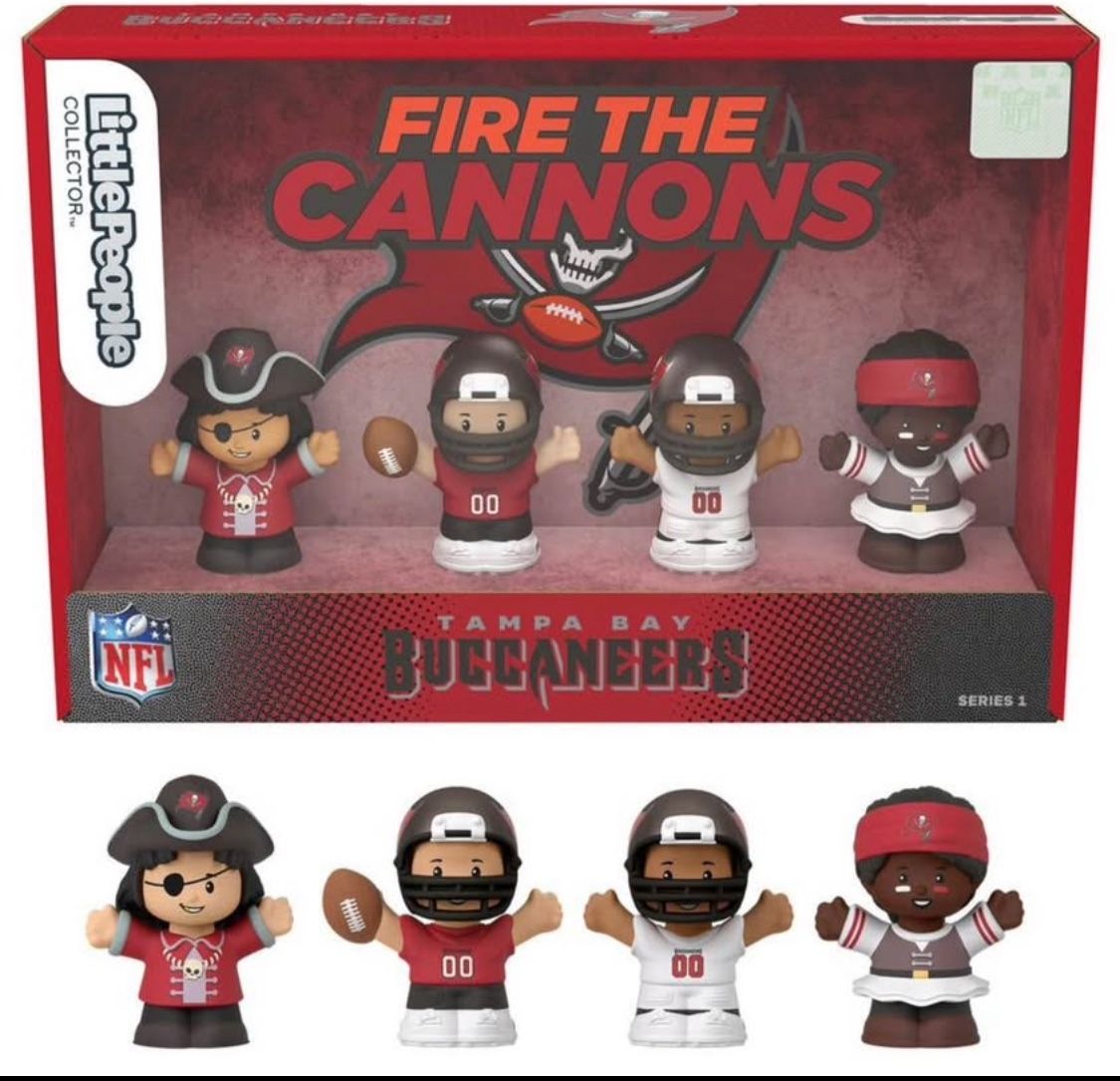 Fisher-Price Little People Tampa Bay Buccaneers Four-Piece NFL Collector Set