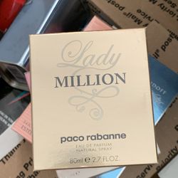 Lady Million Women’s Perfume (Gold Diamond Fragrance Bottle)
