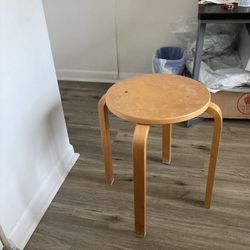 19 Inches Tall Solid Wood Table For $10