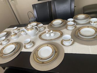 Formal Dinnerware for 8 New Plates And All