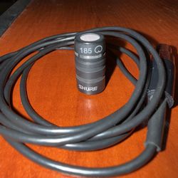 Shure MX185 Cardioid Condenser Lavalier Microphone