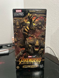 Hasbro Marvel Legends Outrider Avengers: Infinity War Action Figure 7.7in Black