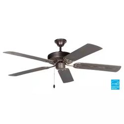 NEW IN BOX - TroposAir ProSeries Builder 52 in. Outdoor Ceiling Fan W/ LIGHT KIT INCLUDED! ALL COMPONENTS NEW IN BOX