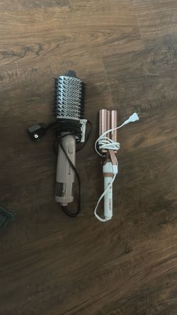 Remington Hair Curler And Consort Straightener Like New