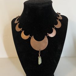 Handmade Crescent Moon Necklace