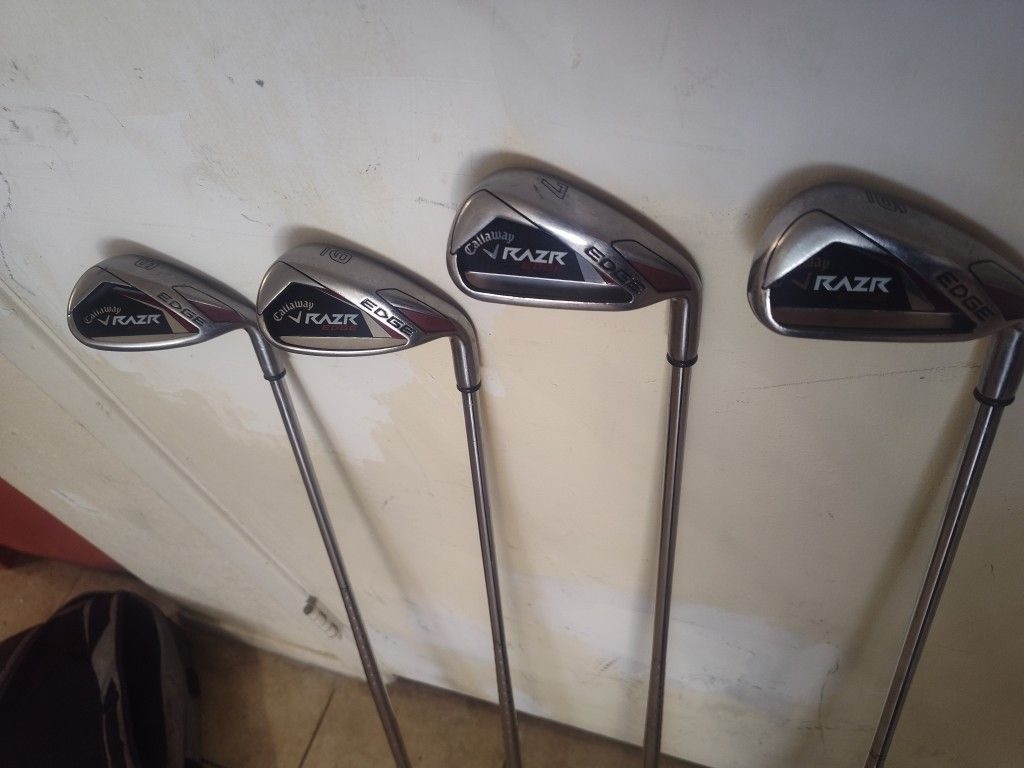 Callaway Razr Edge 6,7,9,Sw Golf Clubs