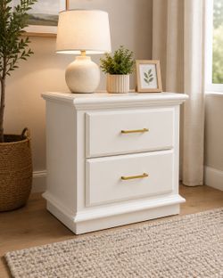 Refurbished American Drew Solid Wood Nightstands