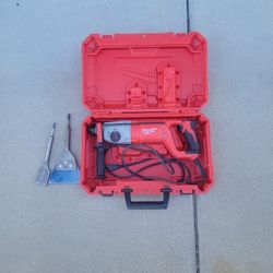 Milwaukee Hammer Drill With 2 Attachments
