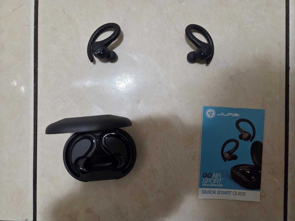 JLab Go Air Sport True Wireless Earbuds-I DELIVER ANYWHERE IN BAKO!!! - $15 (BAKERSFIELD)