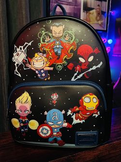 Marvel Heroes Loungefly Backpack 