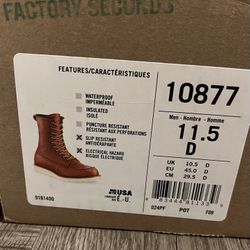 Red Wing Boots 11.5D