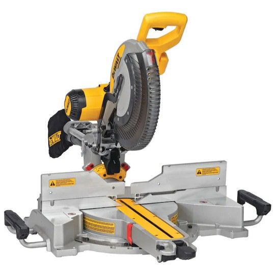 DeWalt DWS780 12" 15 Amp Dual Bevel Sliding Miter Saw