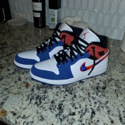 Nike Jordan 1 Mid Size 8.5M 10W