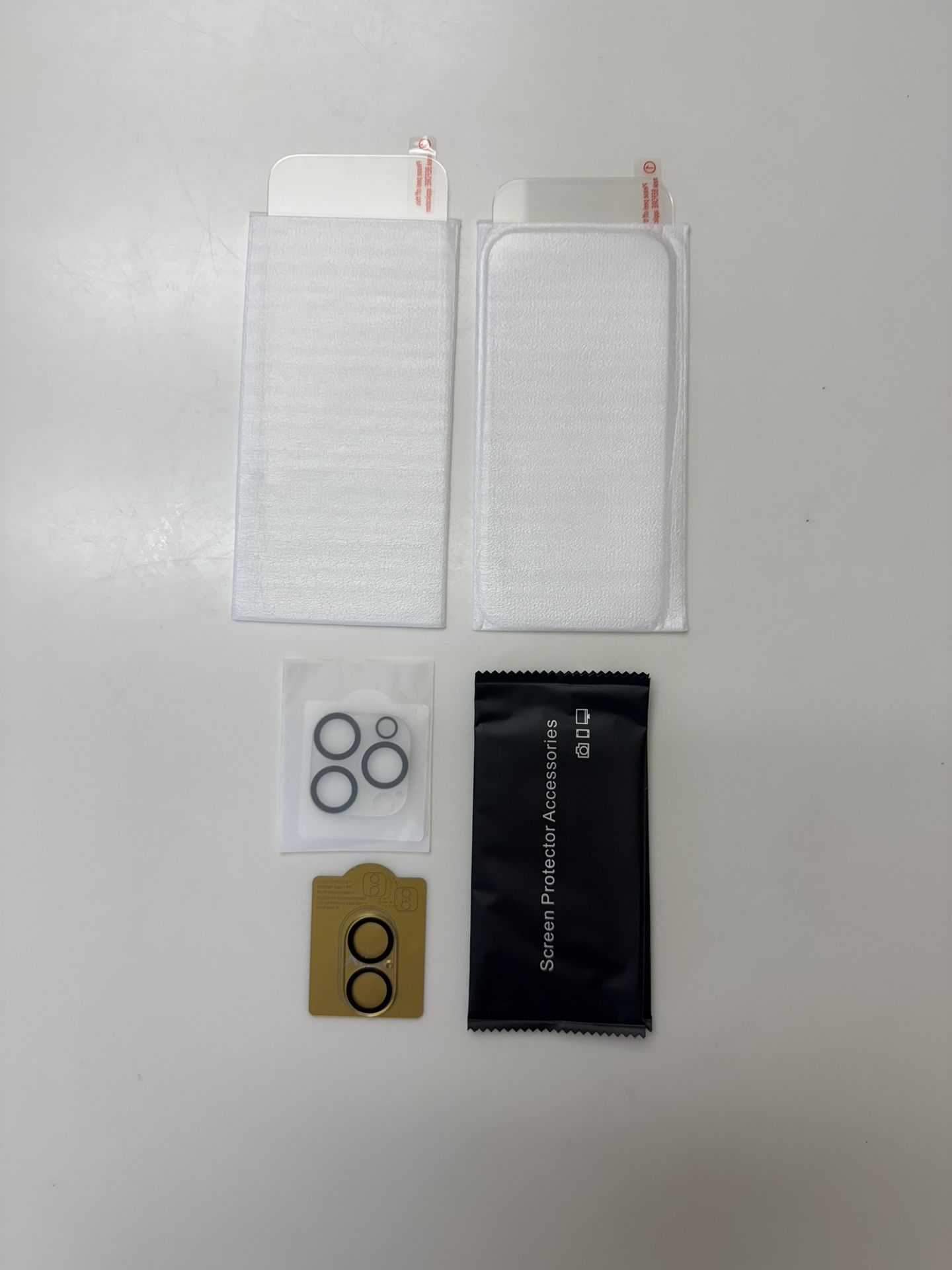 Apple Iphone 16 Pro Glass Screen Protectors, 2 Protectors Including Camera Protector And Install Accessories