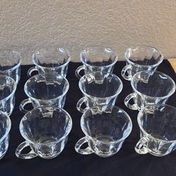 Vintage Glass Punch Cups