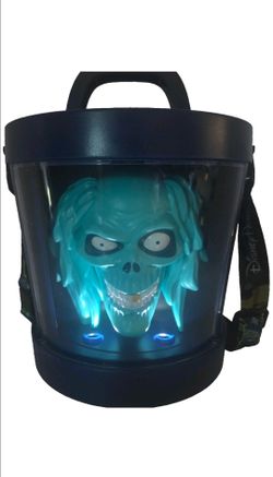2026 Disney D23 Day Haunted Mansion Hatbox Ghost Popcorn Bucket