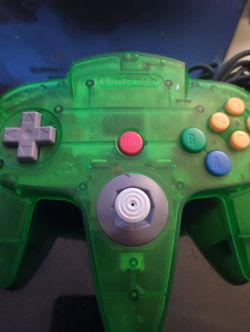 Nintendo 64 Jungle Green Controller 