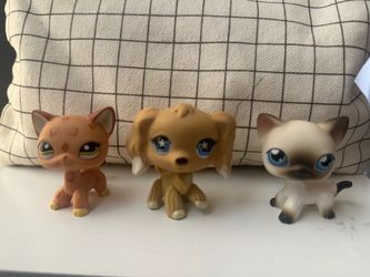Littlest Pet Shop Figures Lot of 3 OFFMARKET